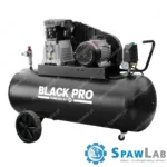 Airpress Kompresor dwutłokowy Black Pro B3800B 10 bar 3 KM/2.2 kW 289.3 l/min 150 l, zdjęcie 2