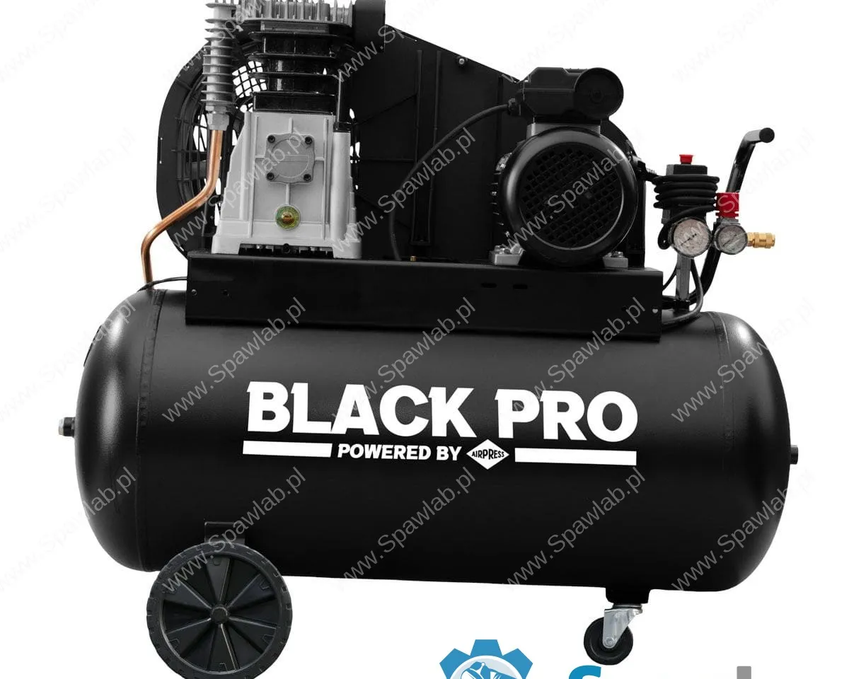 Airpress Kompresor dwutłokowy Black Pro B3800B 10 bar 3 KM/2.2 kW 289.3 l/min 90 l