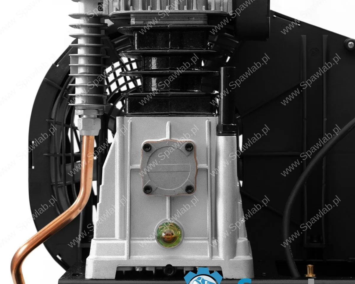 Airpress Kompresor dwutłokowy Black Pro B3800B 10 bar 3 KM/2.2 kW 289.3 l/min 90 l, zdjęcie 4