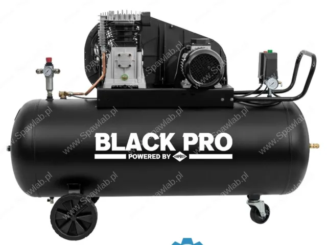 Airpress Kompresor dwutłokowy Black Pro B3800B 10 bar 4 KM/3 kW 368.2 l/min 200 l