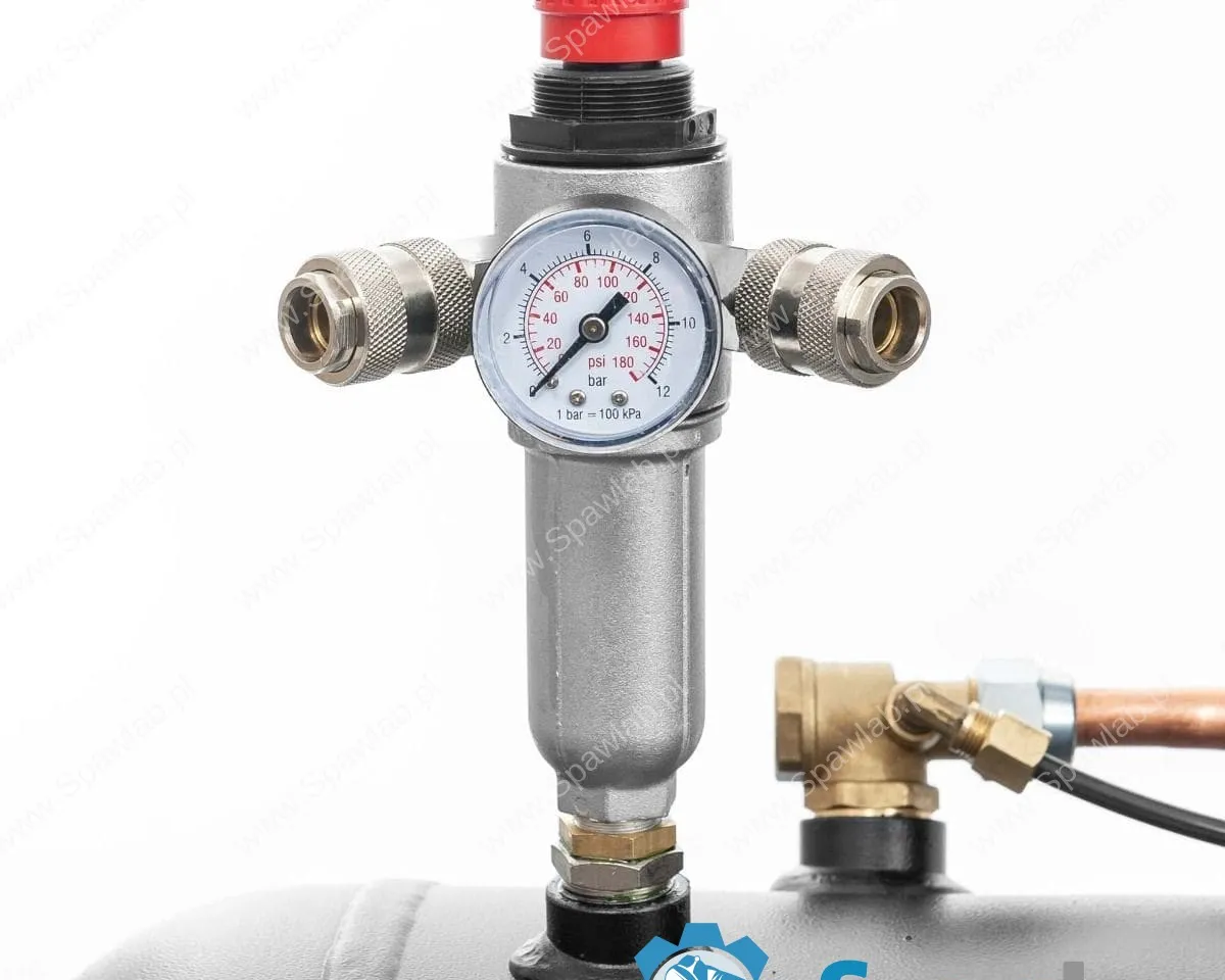 Airpress Kompresor dwutłokowy Black Pro B3800B 10 bar 4 KM/3 kW 368.2 l/min 200 l, zdjęcie 12