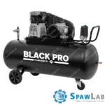 Airpress Kompresor dwutłokowy Black Pro B3800B 10 bar 4 KM/3 kW 368.2 l/min 200 l, zdjęcie 2