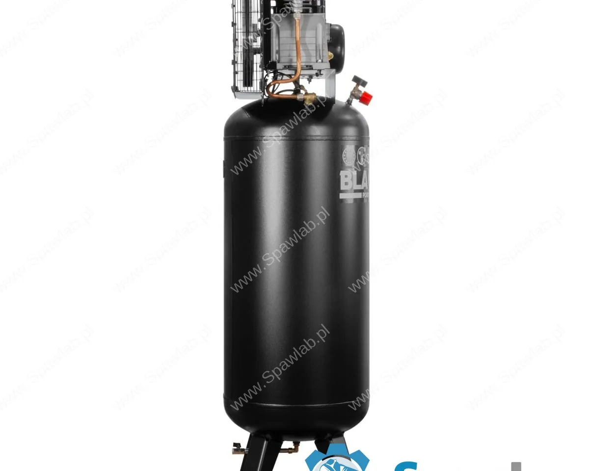 Airpress Kompresor dwutłokowy Black Pro B3800B 10 bar 4 KM/3 kW 368.2 l/min 200 l pionowy, zdjęcie 3
