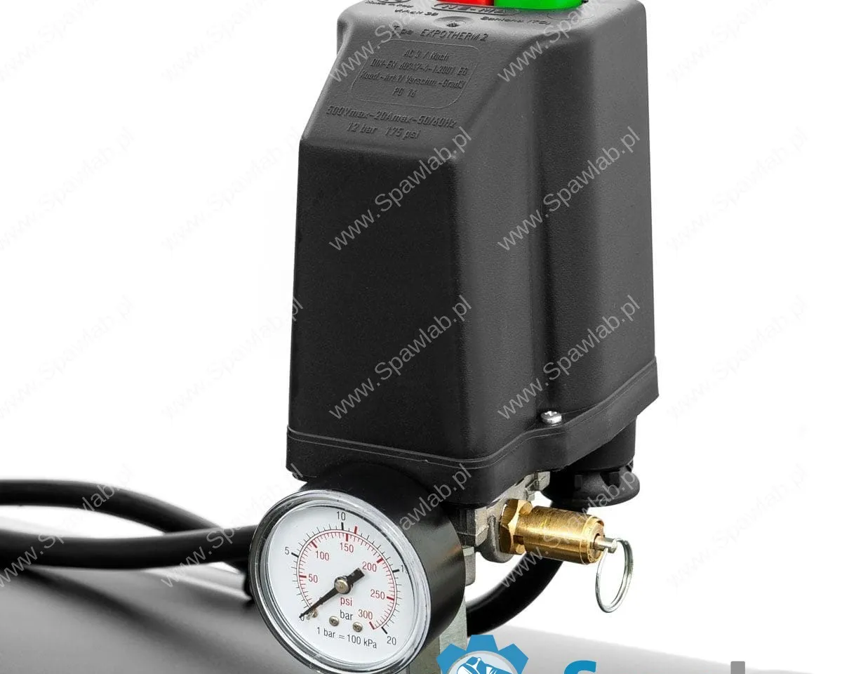 Airpress Kompresor dwutłokowy Black Pro NB10 11 bar 10 KM/7.5 kW 927,6 l/min 500 l, zdjęcie 12