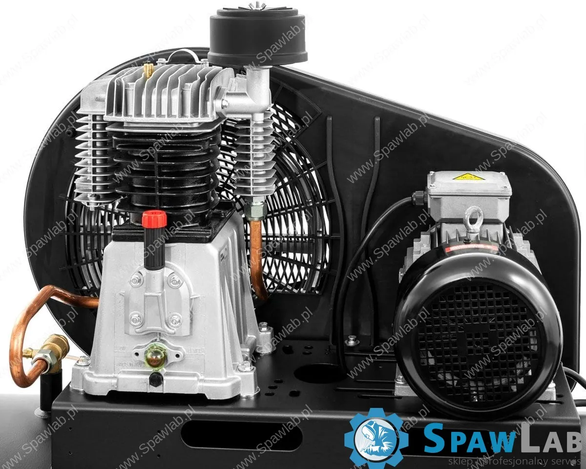 Airpress Kompresor dwutłokowy Black Pro NB10 11 bar 10 KM/7.5 kW 927,6 l/min 500 l, zdjęcie 8