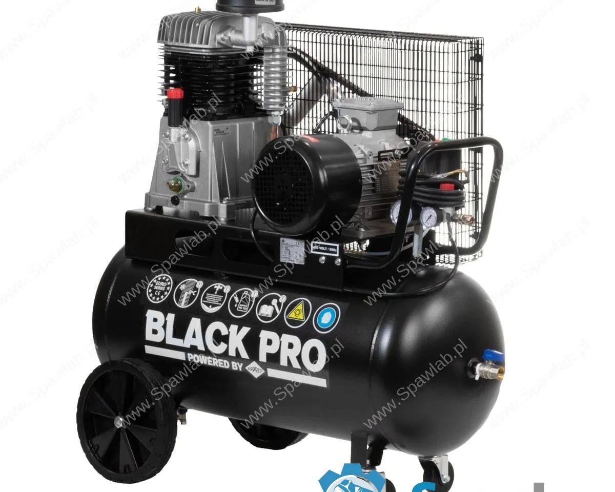 Airpress Kompresor dwutłokowy Black Pro NB5 11 bar 5.5 KM/4 kW 465.8 l/min 90 l, zdjęcie 2