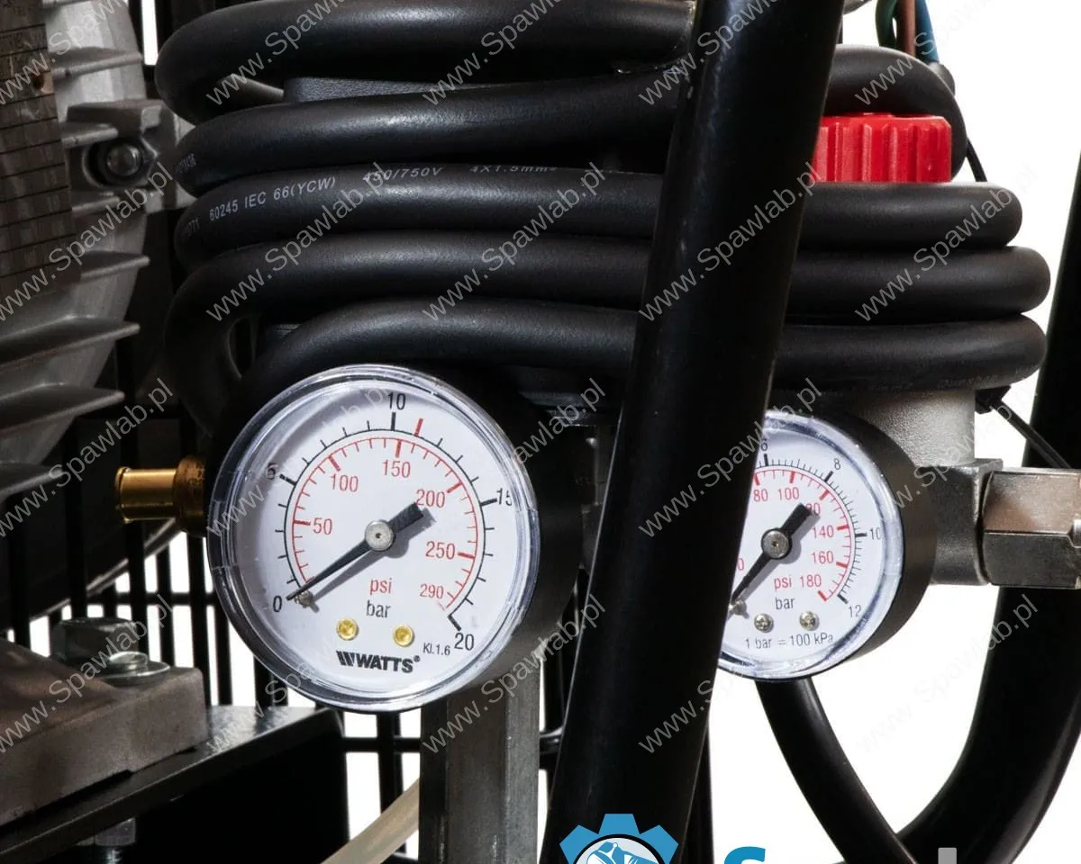 Airpress Kompresor dwutłokowy Black Pro NB5 11 bar 5.5 KM/4 kW 465.8 l/min 90 l, zdjęcie 9