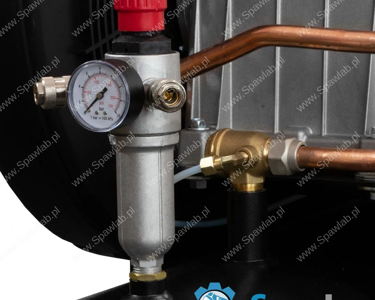Airpress Kompresor dwutłokowy Black Pro NB7 11 bar 7.5 KM/5.5 kW 652.2 l/min 270 l, zdjęcie 7