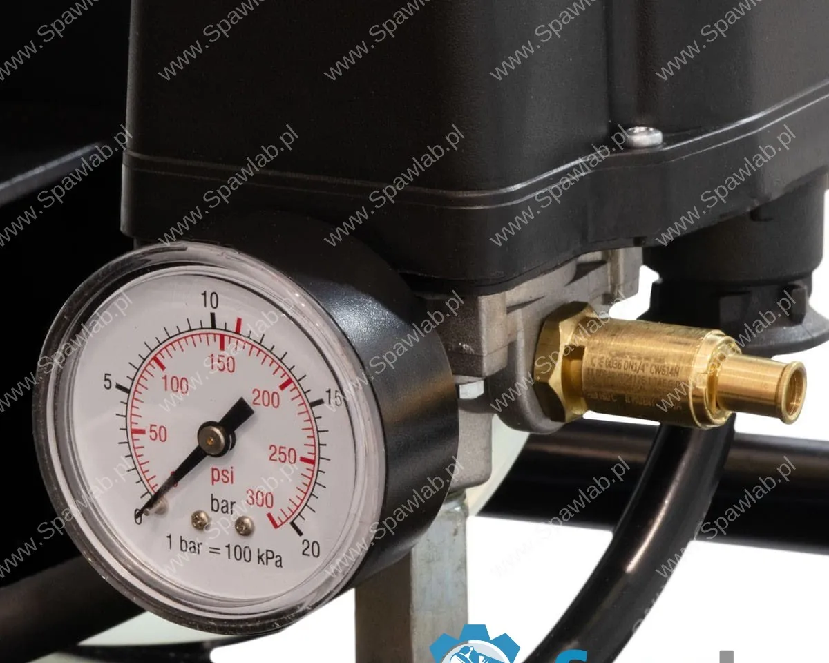 Airpress Kompresor dwutłokowy Black Pro NB7 11 bar 7.5 KM/5.5 kW 652.2 l/min 270 l, zdjęcie 8