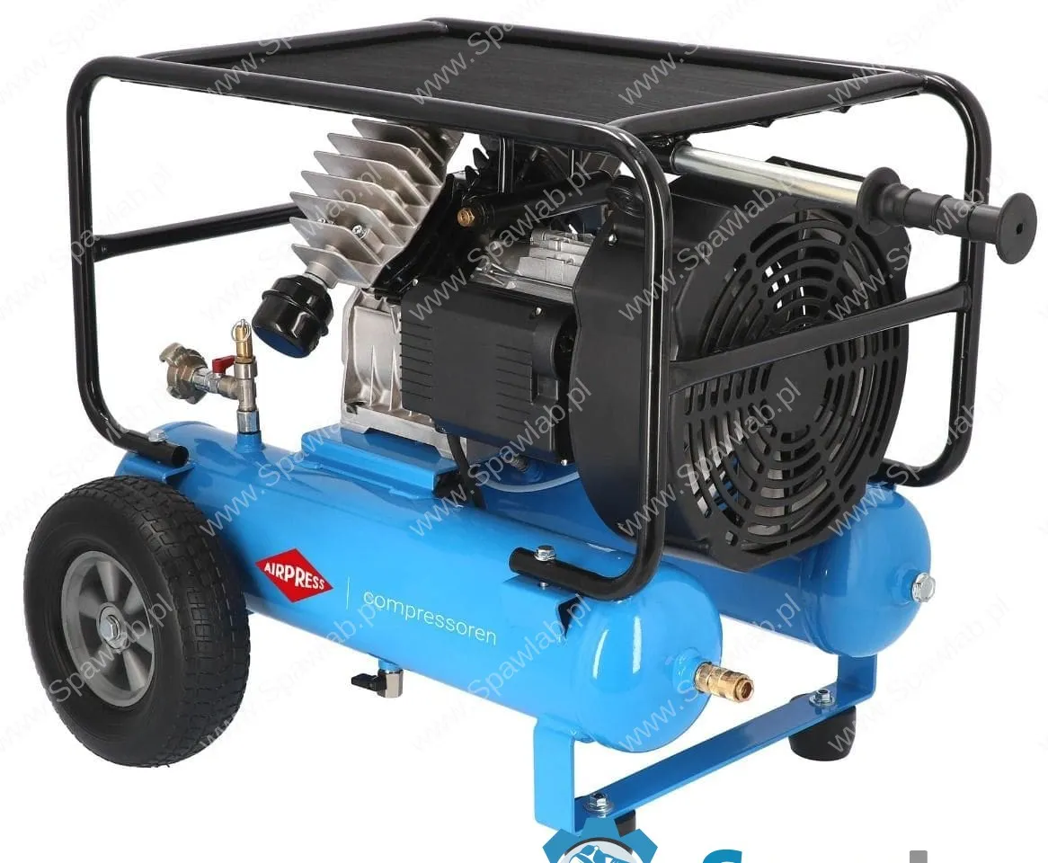 Airpress Kompresor dwutłokowy BLM 22-410 10 bar 3 KM/2.2 kW 328 l/min 2 x 11 l, zdjęcie 2