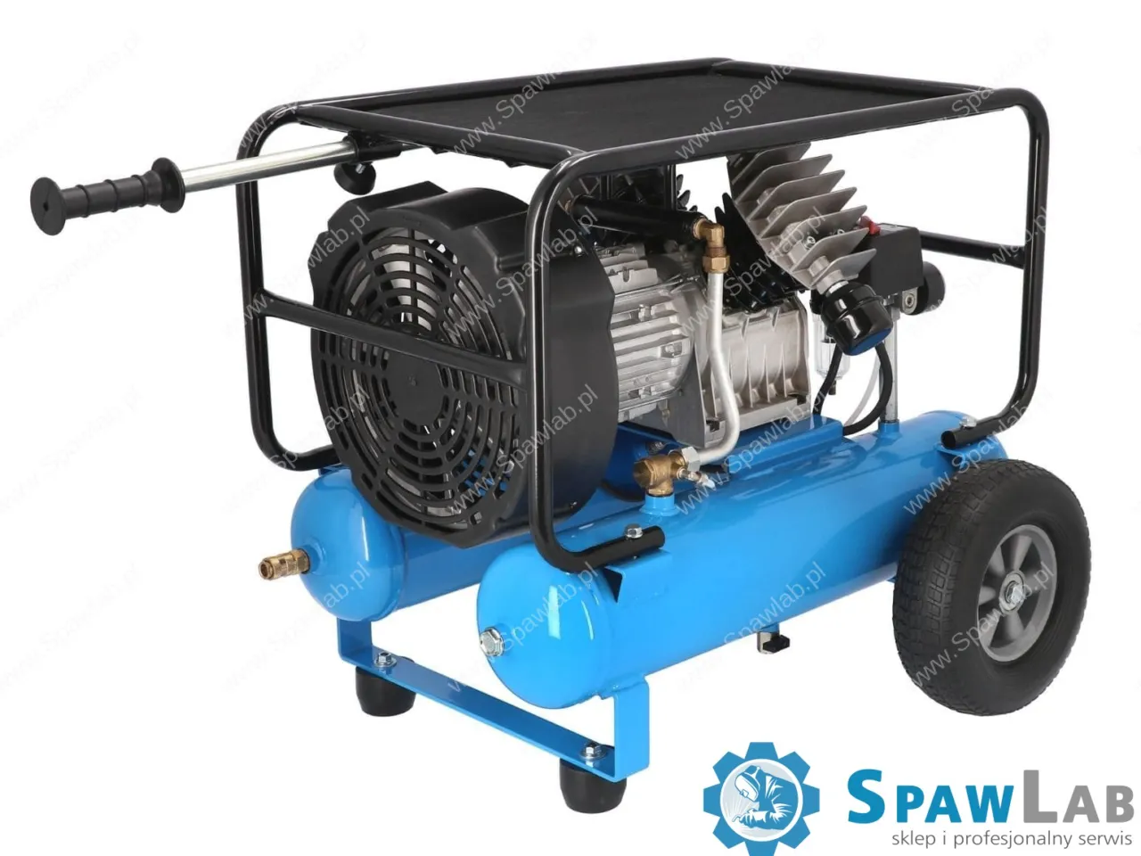 Airpress Kompresor dwutłokowy BLM 22-410 10 bar 3 KM/2.2 kW 328 l/min 2 x 11 l, zdjęcie 4