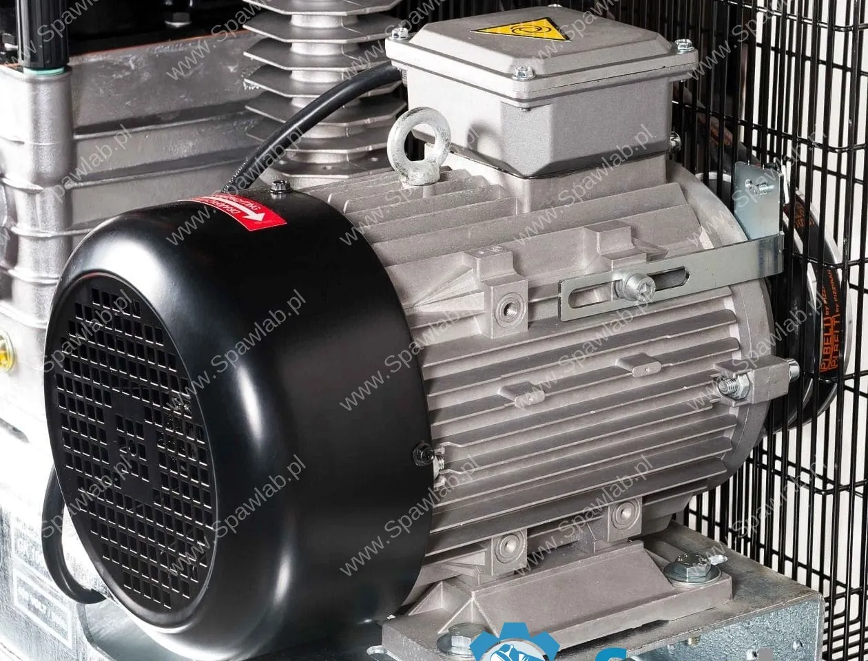 Airpress Kompresor dwutłokowy G 1000-500 Pro 11 bar 7.5 KM/5.5 kW 400V 696 l/min 500 l galwanizowany, zdjęcie 7