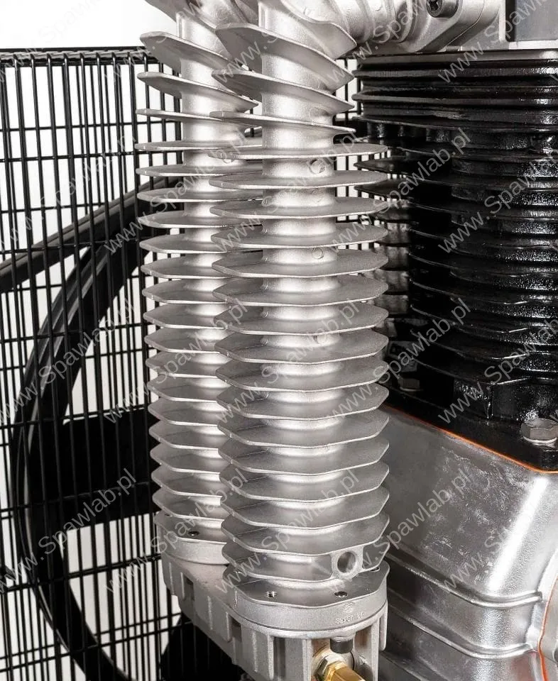 Airpress Kompresor dwutłokowy G 1500-500 Pro 11 bar 10 KM/7.5 kW 400V 778 l/min 500 l galwanizowany, zdjęcie 5