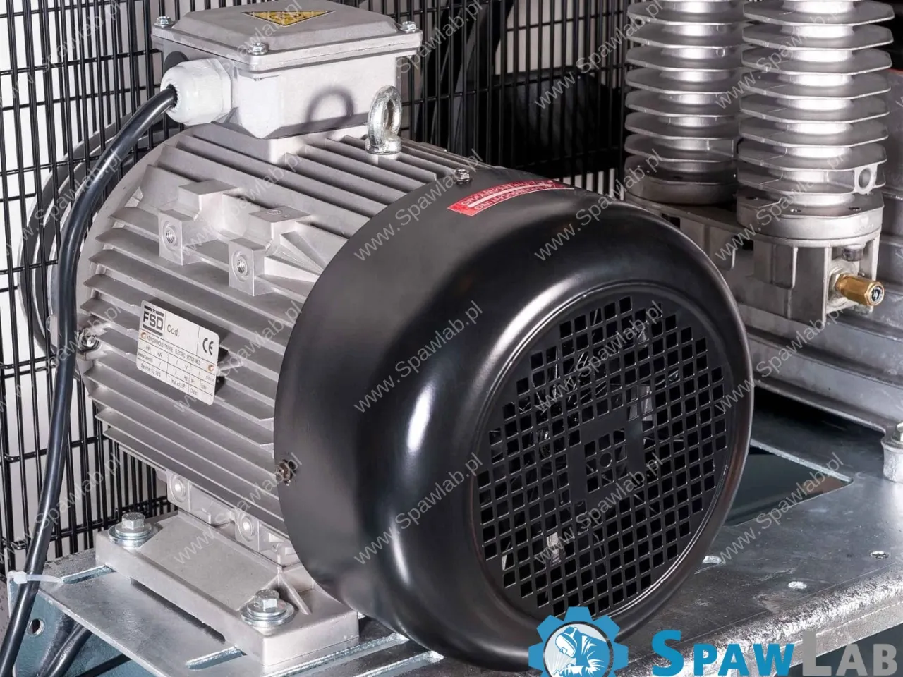 Airpress Kompresor dwutłokowy G 1500-500 Pro 11 bar 10 KM/7.5 kW 400V 778 l/min 500 l galwanizowany, zdjęcie 7