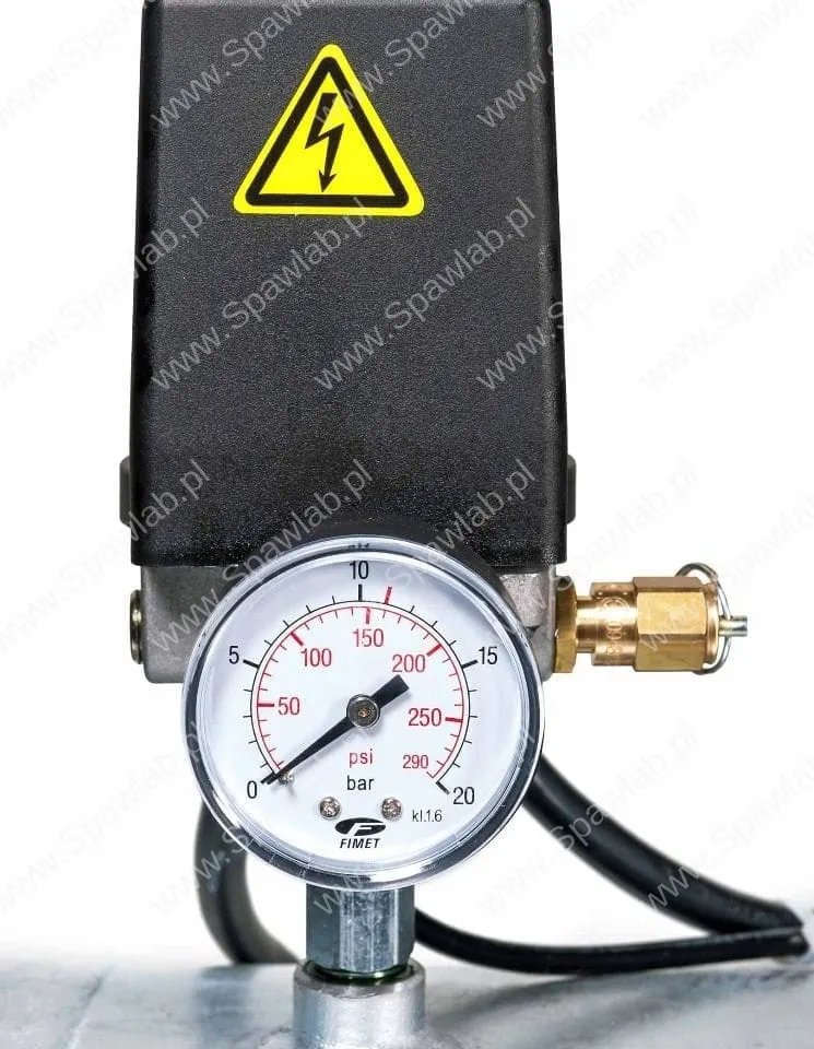 Airpress Kompresor dwutłokowy G 1500-500 Pro 11 bar 10 KM/7.5 kW 400V 778 l/min 500 l galwanizowany, zdjęcie 8