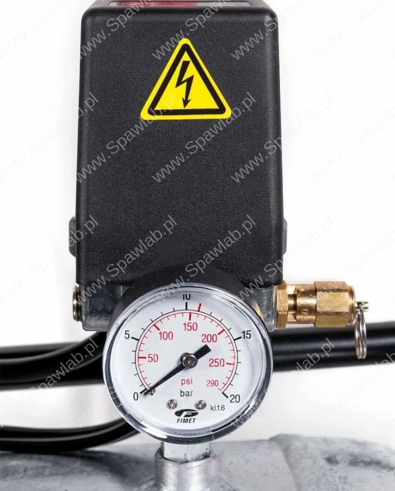 Airpress Kompresor dwutłokowy G 600-200 Pro 10 bar 4 KM/3 kW 400V 403 l/min 200 l galwanizowany, zdjęcie 7
