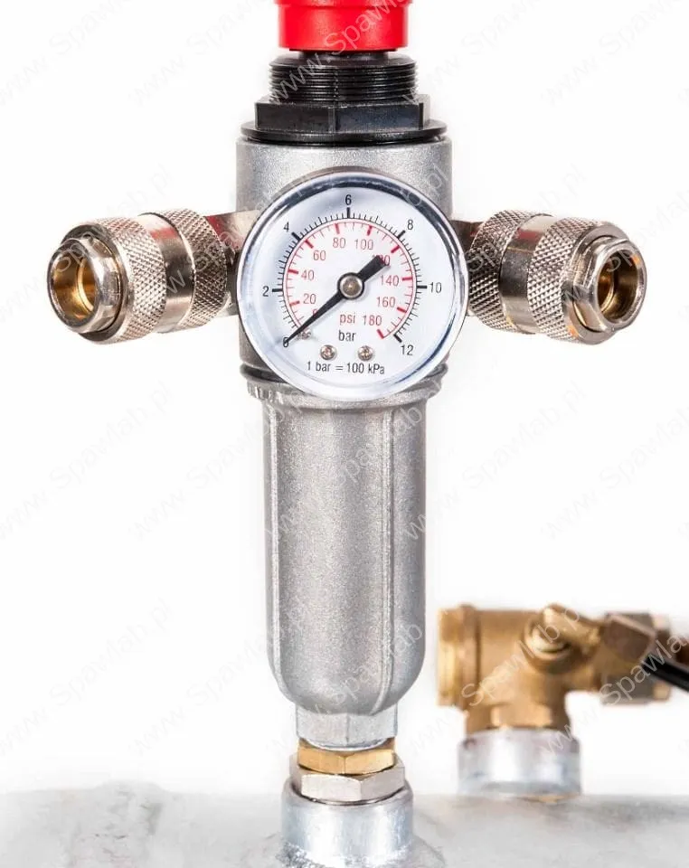 Airpress Kompresor dwutłokowy G 600-200 Pro 10 bar 4 KM/3 kW 400V 403 l/min 200 l galwanizowany, zdjęcie 8