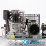 Airpress Kompresor dwutłokowy G 625-90 Pro 10 bar 4 KM/3 kW 400V 403 l/min 90 l galwanizowany