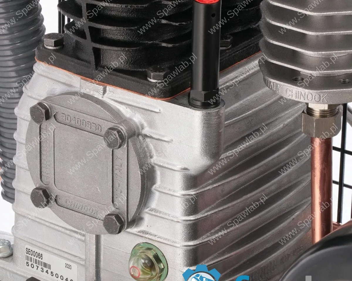 Airpress Kompresor dwutłokowy G 625-90 Pro 10 bar 4 KM/3 kW 400V 403 l/min 90 l galwanizowany, zdjęcie 3