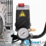 Airpress Kompresor dwutłokowy G 625-90 Pro 10 bar 4 KM/3 kW 400V 403 l/min 90 l galwanizowany, zdjęcie 5