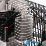 Airpress Kompresor dwutłokowy G 625-90 Pro 10 bar 4 KM/3 kW 400V 403 l/min 90 l galwanizowany, zdjęcie 8