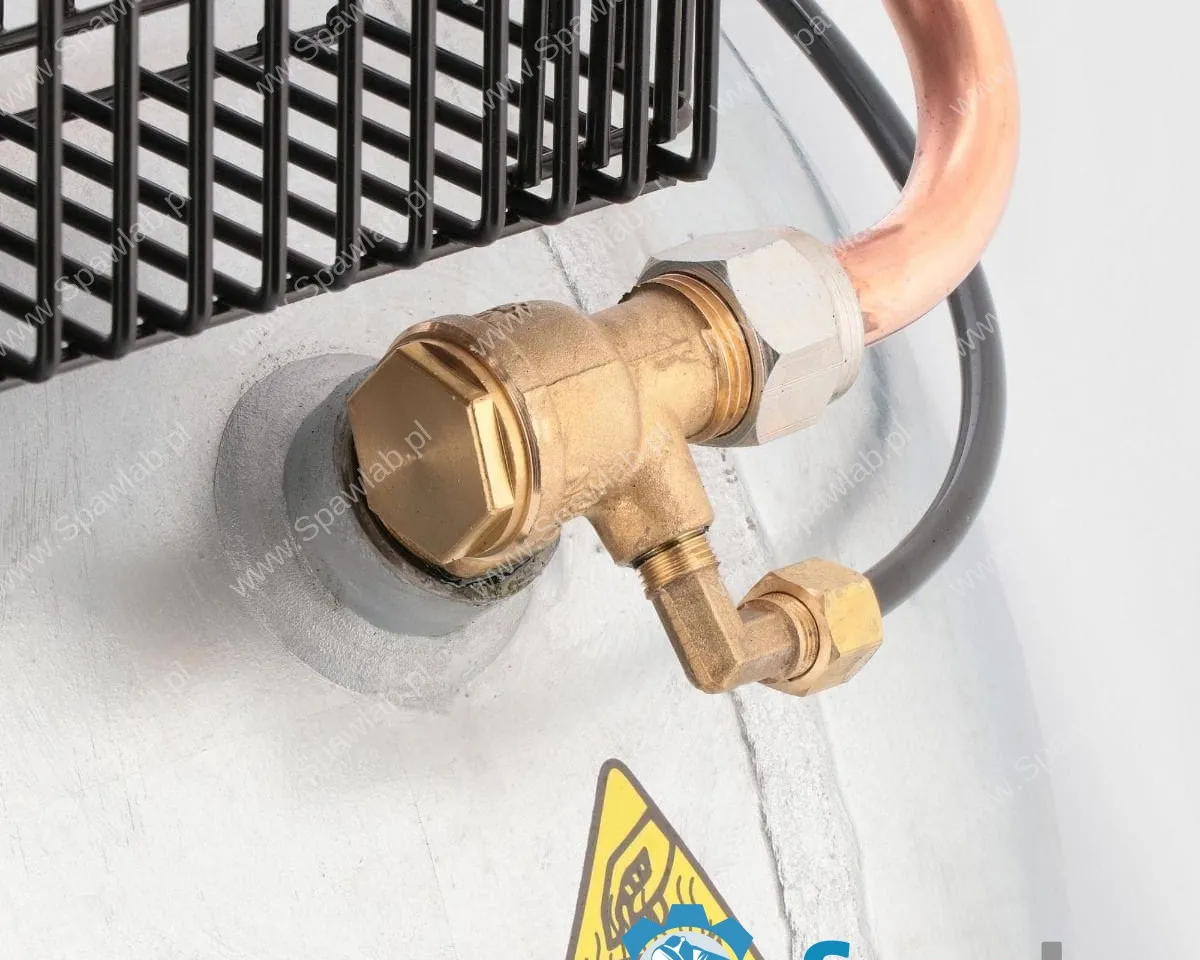 Airpress Kompresor dwutłokowy G 625-90 Pro 10 bar 4 KM/3 kW 400V 403 l/min 90 l galwanizowany, zdjęcie 9