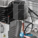 Airpress Kompresor dwutłokowy G 700-90 Pro 11 bar 5.5 KM/4 kW 400V 441 l/min 90 l galwanizowany, zdjęcie 11
