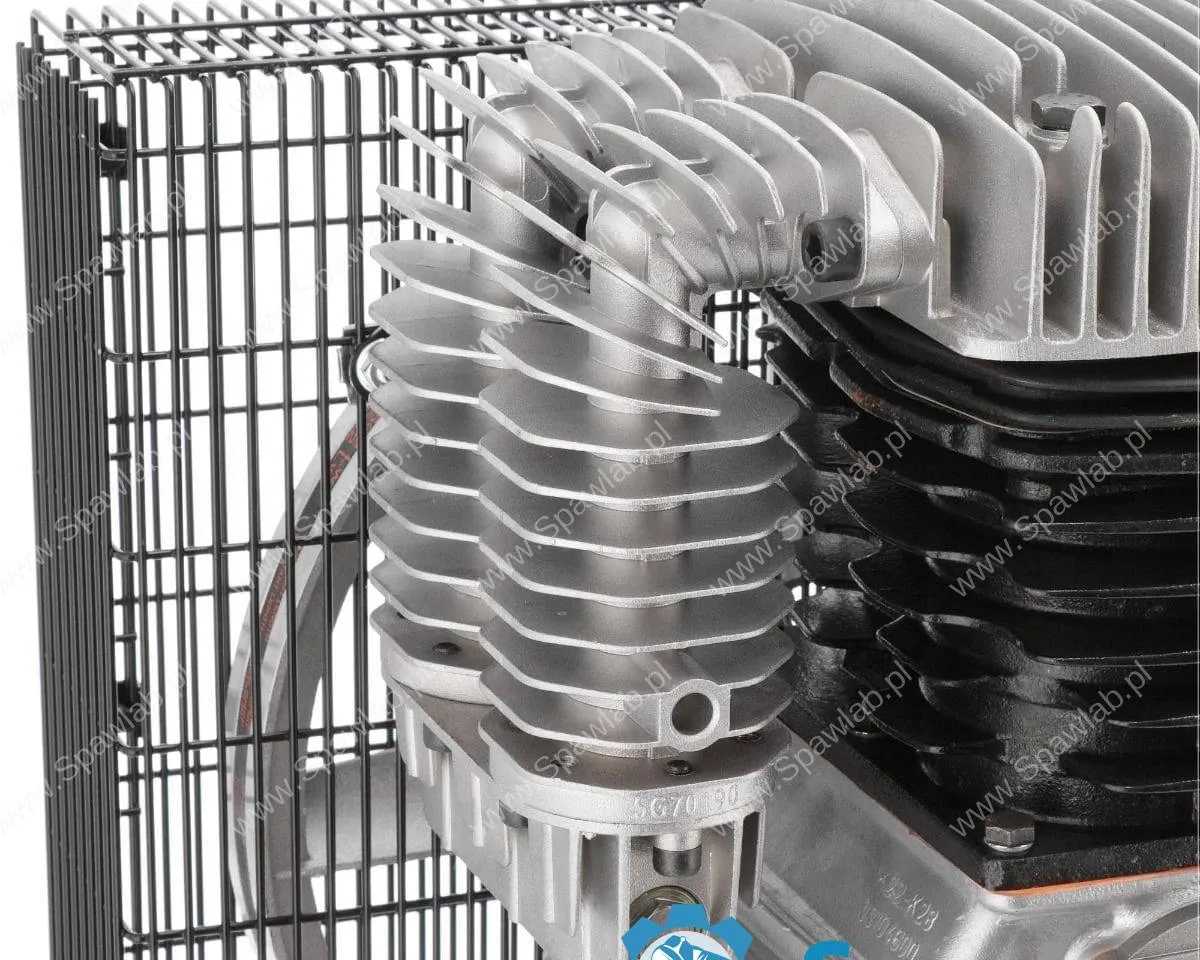 Airpress Kompresor dwutłokowy G 700-90 Pro 11 bar 5.5 KM/4 kW 400V 441 l/min 90 l galwanizowany, zdjęcie 12