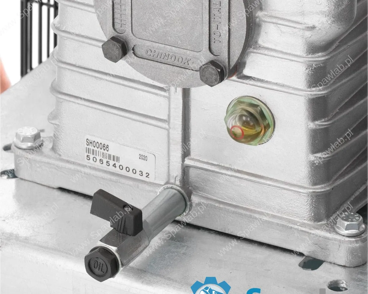 Airpress Kompresor dwutłokowy G 700-90 Pro 11 bar 5.5 KM/4 kW 400V 441 l/min 90 l galwanizowany, zdjęcie 8
