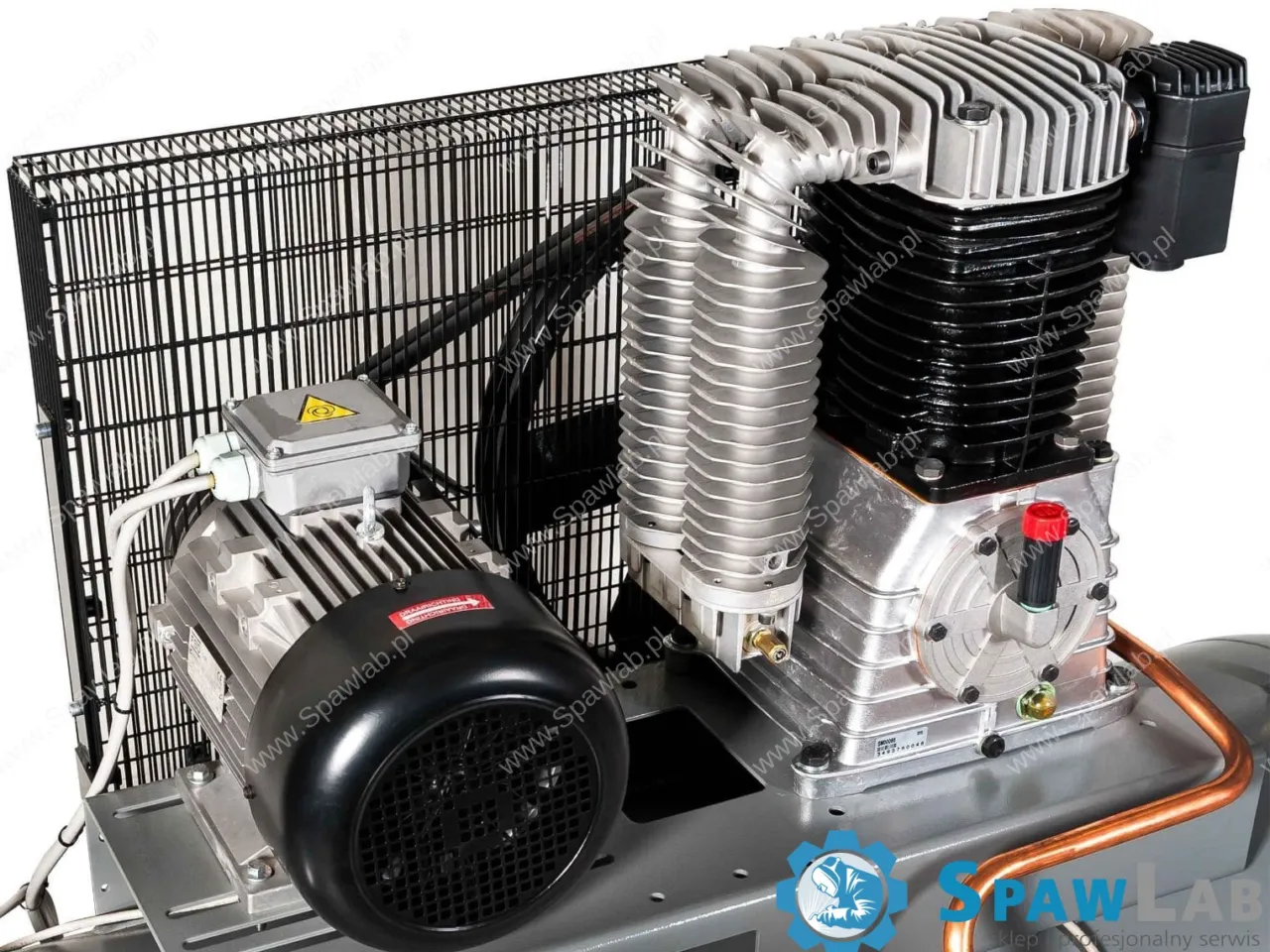 Airpress Kompresor dwutłokowy HK 1500-500 SD Pro 14 bar 10 KM/7.5 kW 400V 622 l/min 500 l - połączenie gwiazda-trójkąt