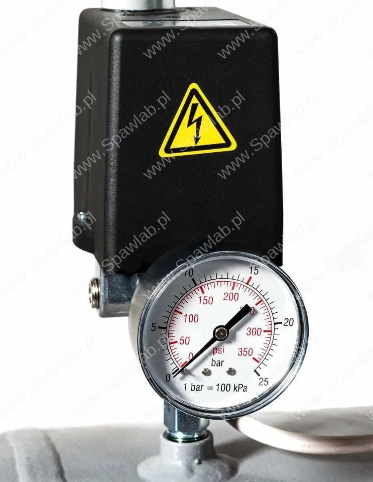 Airpress Kompresor dwutłokowy HK 1500-500 SD Pro 14 bar 10 KM/7.5 kW 400V 622 l/min 500 l - połączenie gwiazda-trójkąt, zdjęcie 10