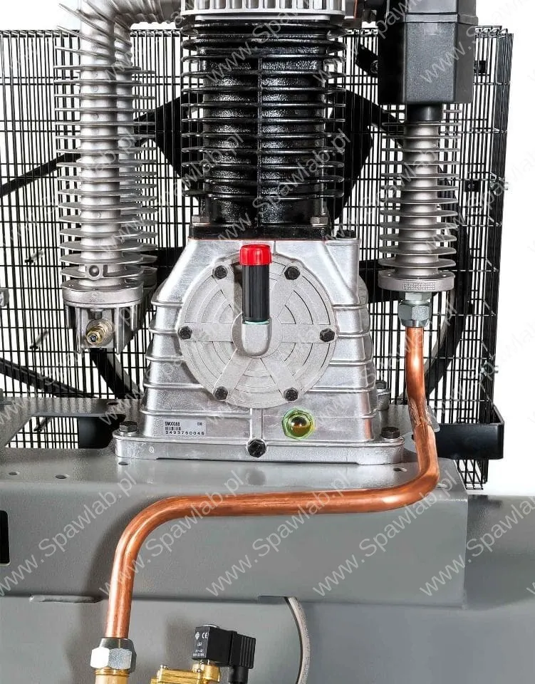 Airpress Kompresor dwutłokowy HK 1500-500 SD Pro 14 bar 10 KM/7.5 kW 400V 622 l/min 500 l - połączenie gwiazda-trójkąt, zdjęcie 2