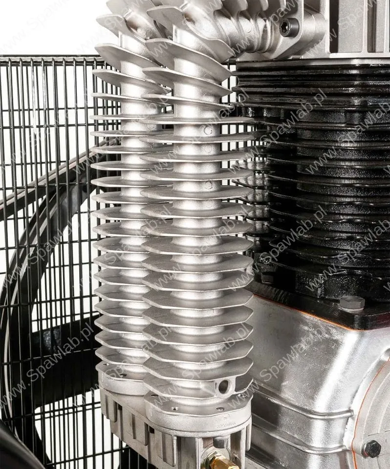 Airpress Kompresor dwutłokowy HK 1500-500 SD Pro 14 bar 10 KM/7.5 kW 400V 622 l/min 500 l - połączenie gwiazda-trójkąt, zdjęcie 6