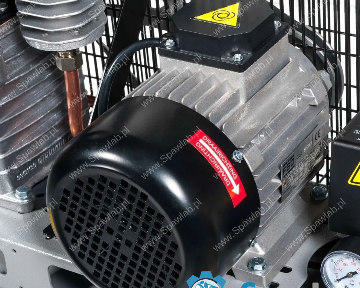 Airpress Kompresor dwutłokowy HK 425-90 Pro 10 bar 3 KM/2.2 kW 400V 297 l/min 90 l, zdjęcie 6