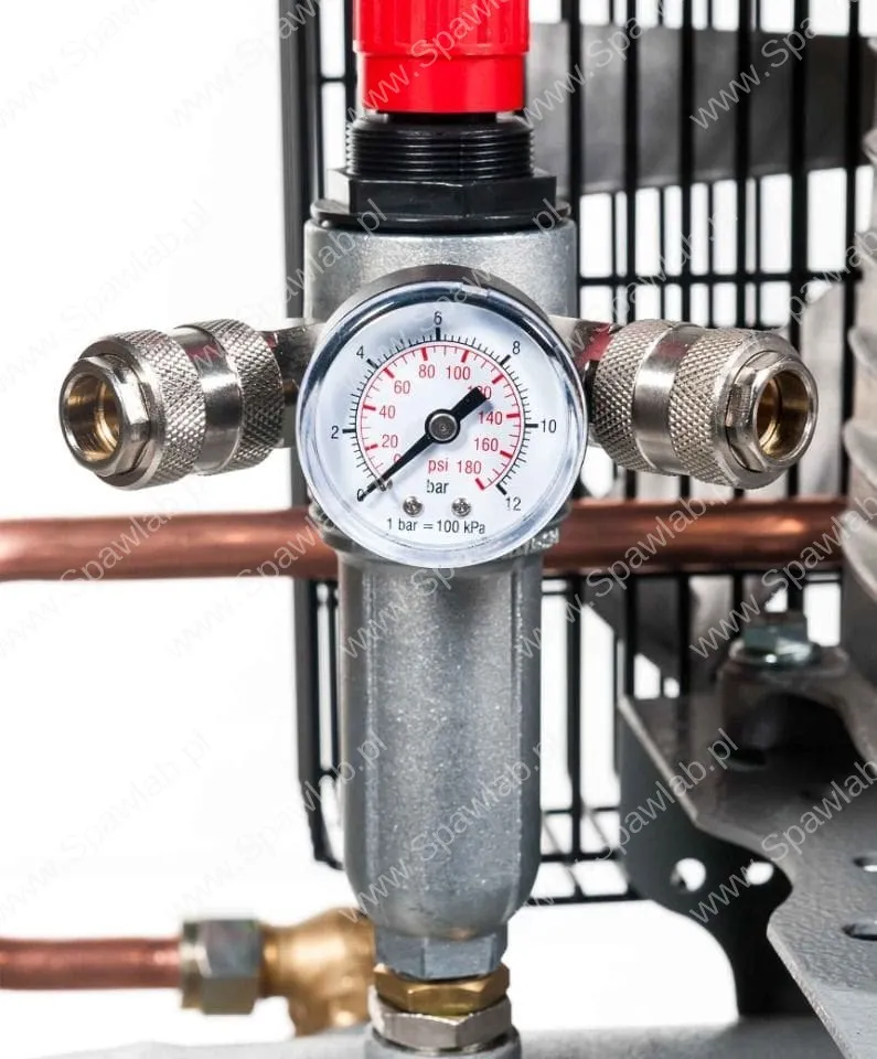 Airpress Kompresor dwutłokowy HK 425-90 Pro 10 bar 3 KM/2.2 kW 400V 297 l/min 90 l, zdjęcie 9