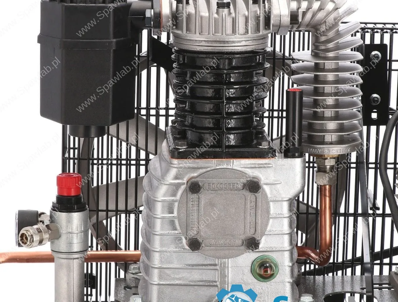 Airpress Kompresor dwutłokowy HK 625-90 Pro 10 bar 4 KM/3 kW 400V 415 l/min 90 l, zdjęcie 5
