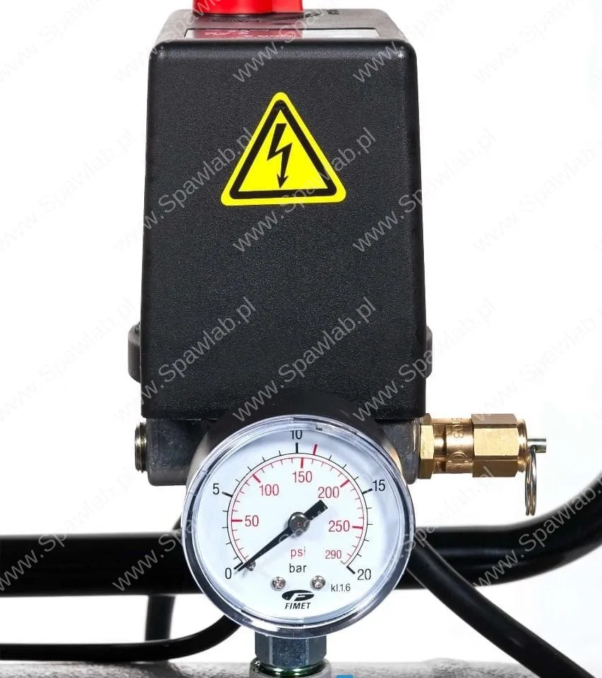 Airpress Kompresor dwutłokowy HK 650-200 Pro 11 bar 5.5 KM/4 kW 400V 468 l/min 200 l, zdjęcie 6