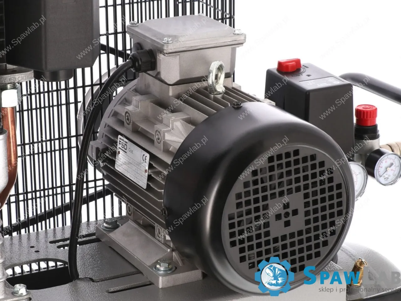 Airpress Kompresor dwutłokowy HK 650-90 Pro 11 bar 5.5 KM/4 kW 400V 368 l/min 90 l, zdjęcie 11