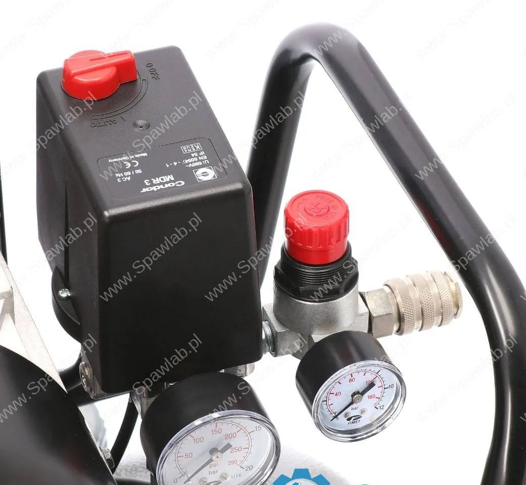 Airpress Kompresor dwutłokowy HK 650-90 Pro 11 bar 5.5 KM/4 kW 400V 368 l/min 90 l, zdjęcie 12