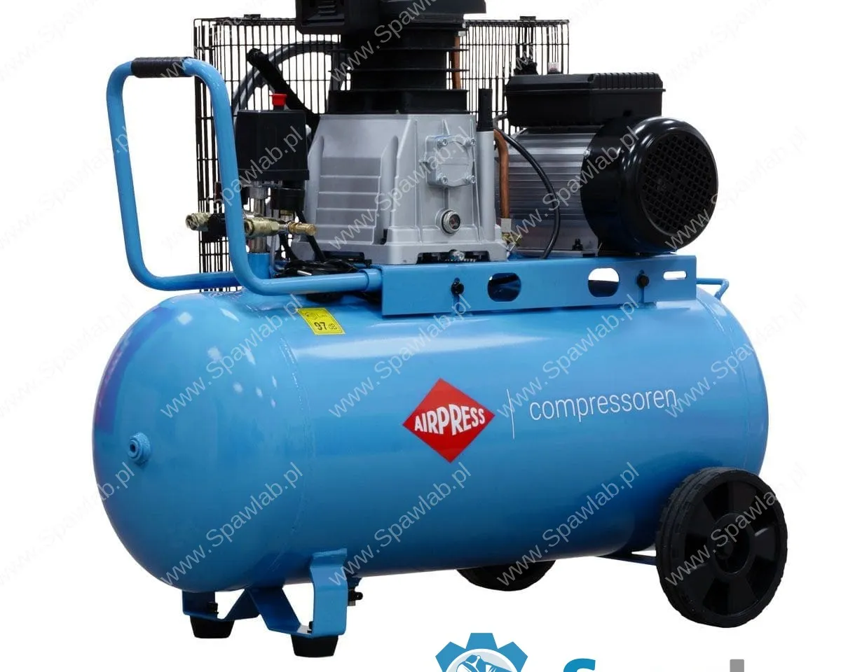 Airpress Kompresor dwutłokowy HL 340-90 + zestaw akcesoriów pneumatycznych