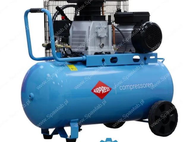 Airpress Kompresor dwutłokowy HL 340-90 + zestaw akcesoriów pneumatycznych