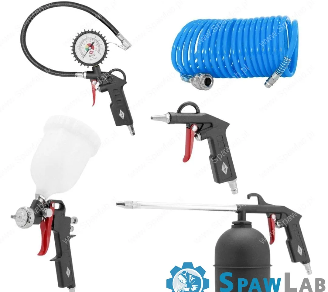 Airpress Kompresor dwutłokowy HL 340-90 + zestaw akcesoriów pneumatycznych, zdjęcie 10