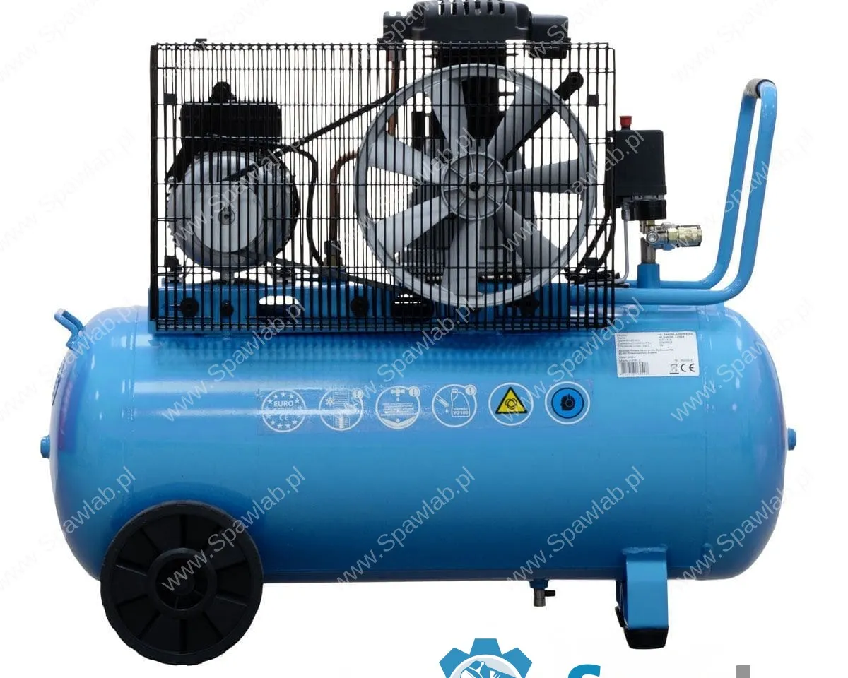 Airpress Kompresor dwutłokowy HL 340-90 + zestaw akcesoriów pneumatycznych, zdjęcie 5