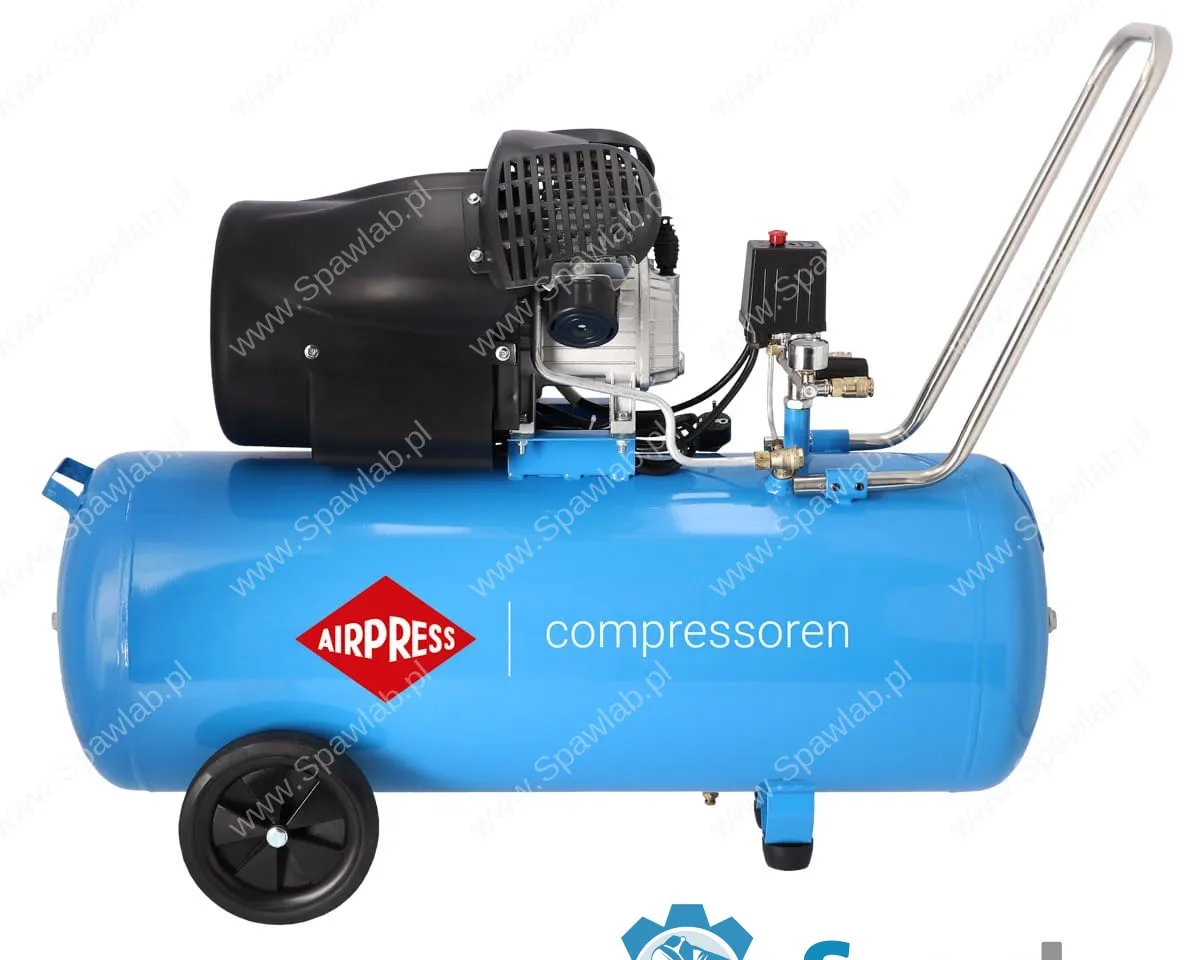 Airpress Kompresor dwutłokowy HL 425-100V 8 bar 3 KM/2.2 kW 260 l/min 100 l, zdjęcie 3
