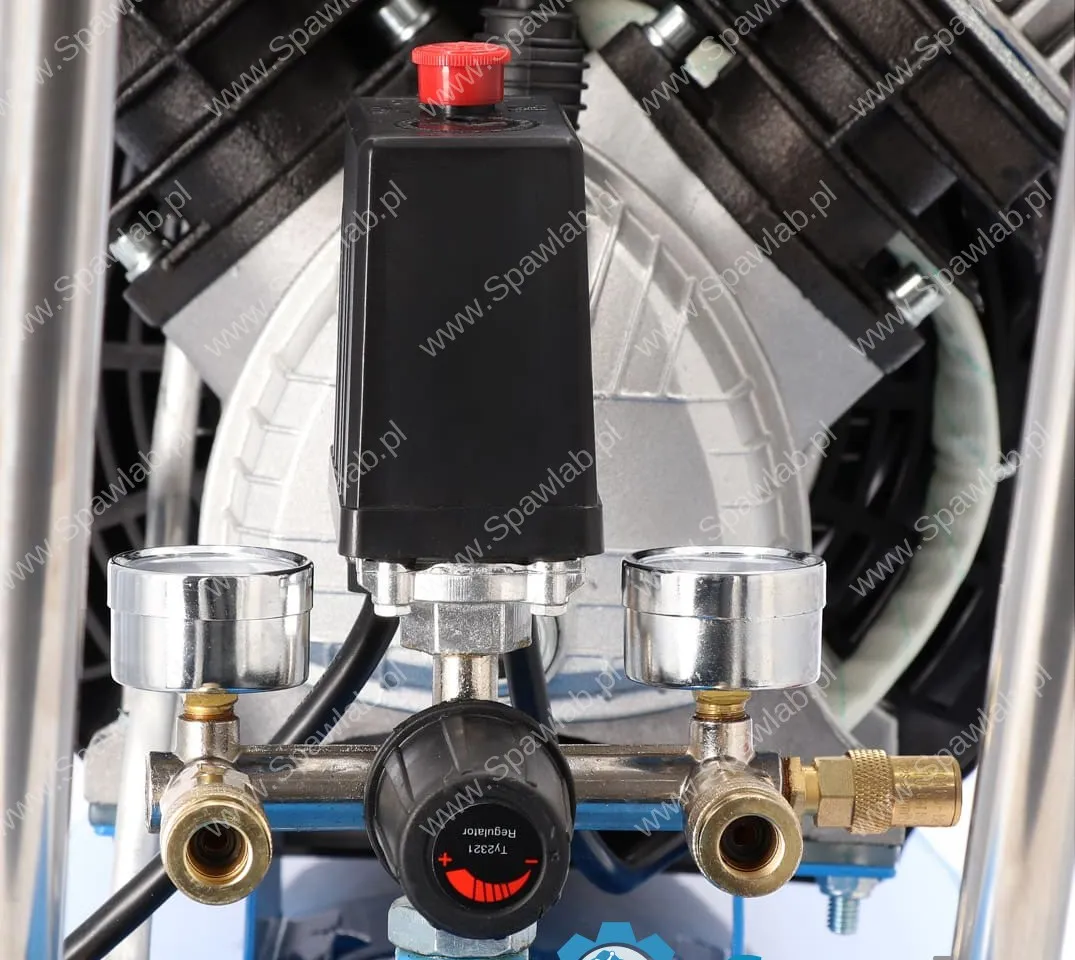 Airpress Kompresor dwutłokowy HL 425-100V 8 bar 3 KM/2.2 kW 260 l/min 100 l, zdjęcie 9