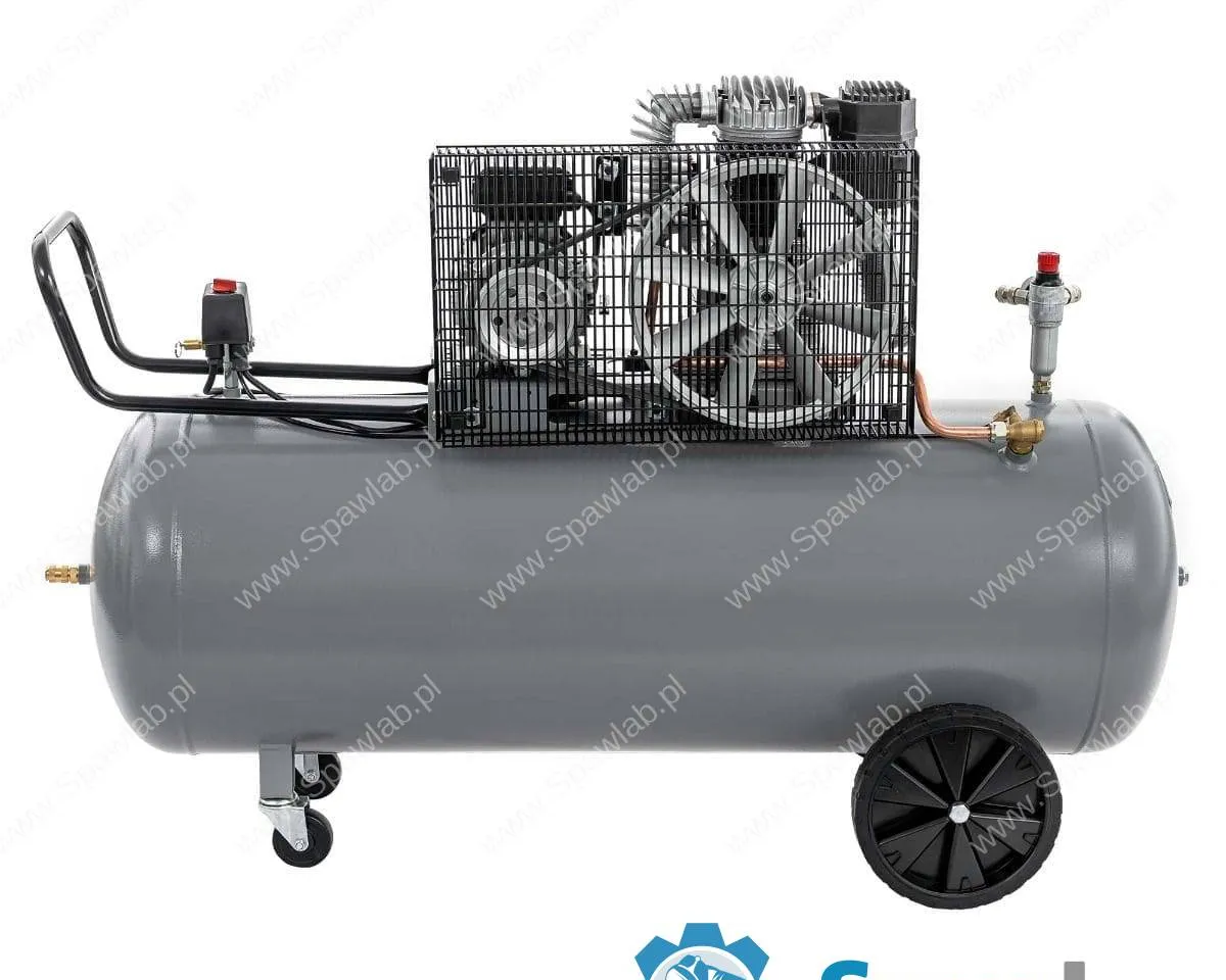 Airpress Kompresor dwutłokowy HL 425-200 Pro 10 bar 3 KM/2.2 kW 317 l/min 200 l, zdjęcie 12