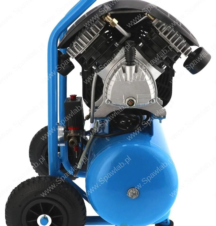 Airpress Kompresor dwutłokowy HL 425-24 + zestaw do wymiany kół, zdjęcie 7