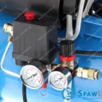 Airpress Kompresor dwutłokowy HL 425-24 + zestaw do wymiany kół, zdjęcie 8