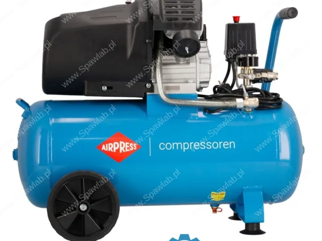 Airpress Kompresor dwutłokowy HL 425-50 + zestaw akcesoriów pneumatycznych