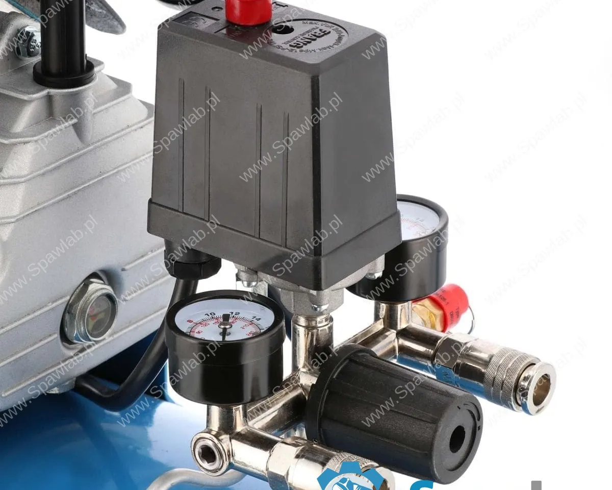 Airpress Kompresor dwutłokowy HL 425-50 + zestaw akcesoriów pneumatycznych, zdjęcie 5